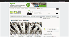 Desktop Screenshot of elektro.net